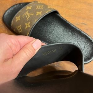Authentic Louis Vuitton Waterfront Mule